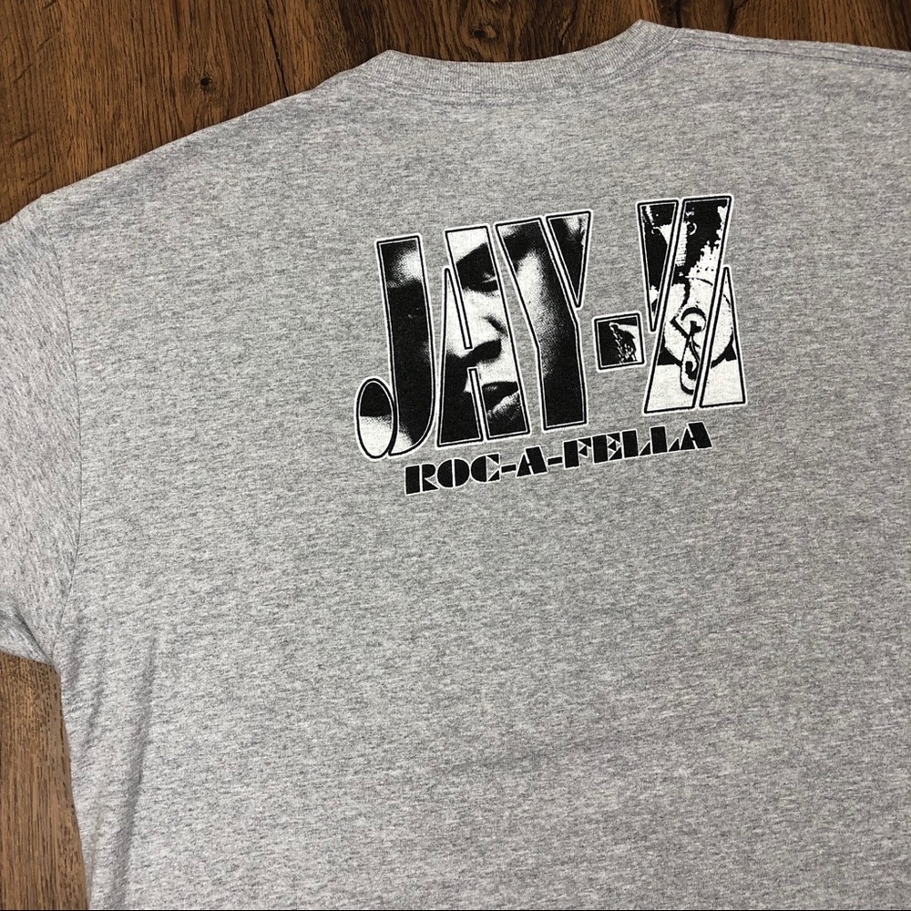 VINTAGE JAY-Z T SHIRT RAP TEE XL ROCAFELLA RARE - Picture 8 of 8